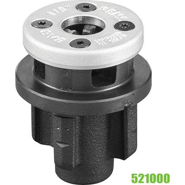 Khuôn lắp dao tiện ren phải 5210R, kiểu BSPT, chuẩn DIN 2999