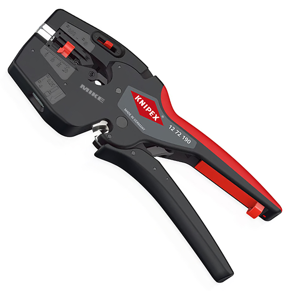 Kìm bấm tuốt dây Knipex 12 72 190 đa năng cho thợ điện