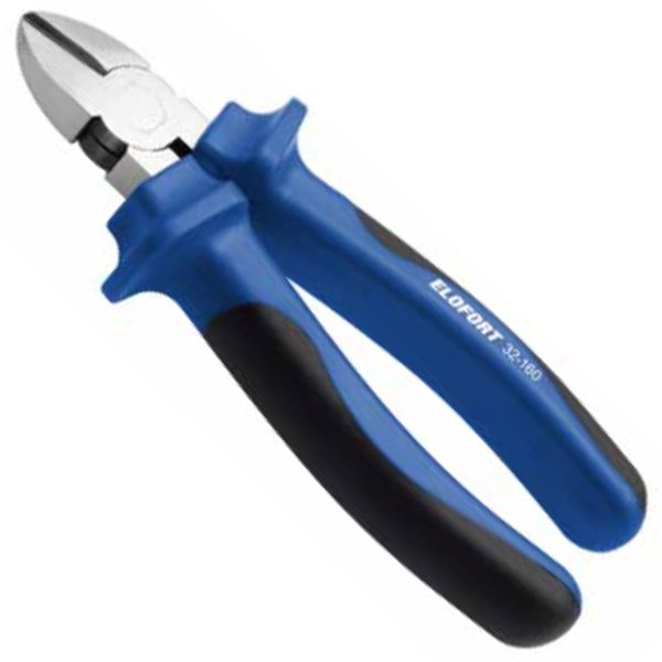 Kìm cắt cạnh 32-160, dài 130mm, cán nhựa chuyên dụng.