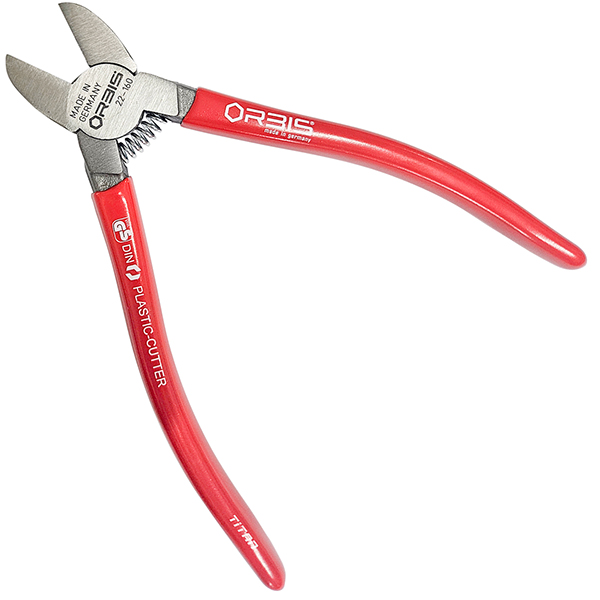 Kìm cắt cạnh ORBIS 22-1600, cho nhựa, cắt sát mép, có lò xo