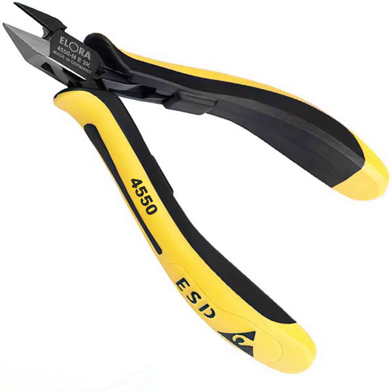 Kìm cắt cạnh ELORA 4550-E2K chống tĩnh điện ESD, cắt linh kiện