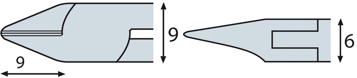 Kìm cắt chân linh kiện điện tử 4520-FE2K. Elora Sản xuất tại Đức
