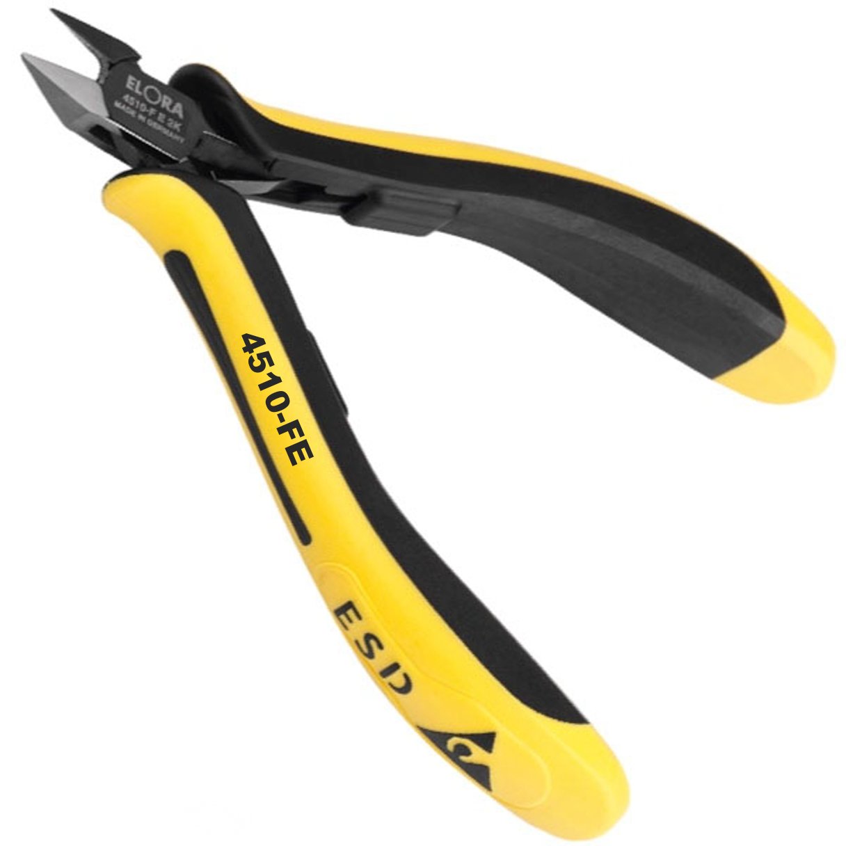 Kìm cắt linh kiện ELORA 4510-F E 2K điện tử, DIN ISO 9654