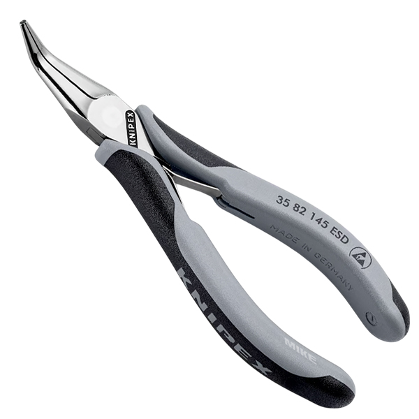 Kìm kẹp chống tĩnh điện, đầu kìm dẹt, nhọn