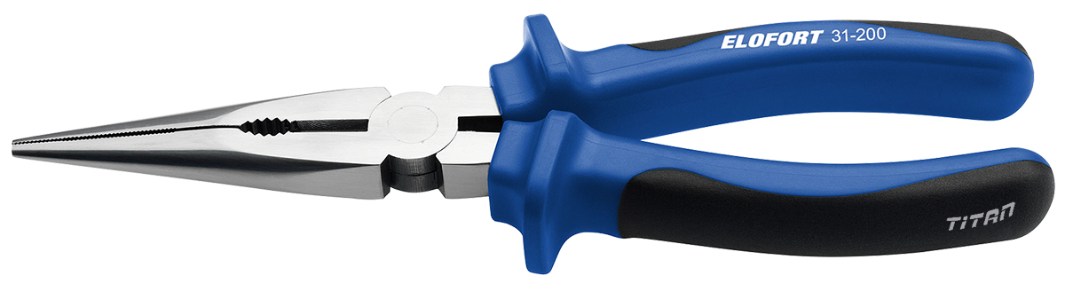 Kìm mũi nhọn đầu thẳng ELOFORT 31-200, dài 200mm