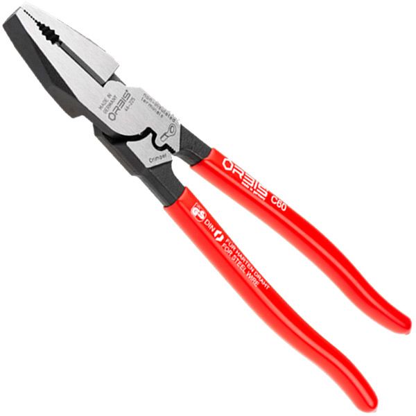 Kìm thợ điện bấm cos ORBIS 46-225, đa năng đầu bằng