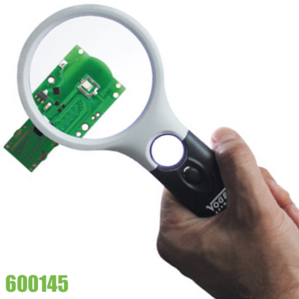 Kính lúp kỹ thuật Vogel Germany 600145, Ø75mm có đèn LED thumbnail 3