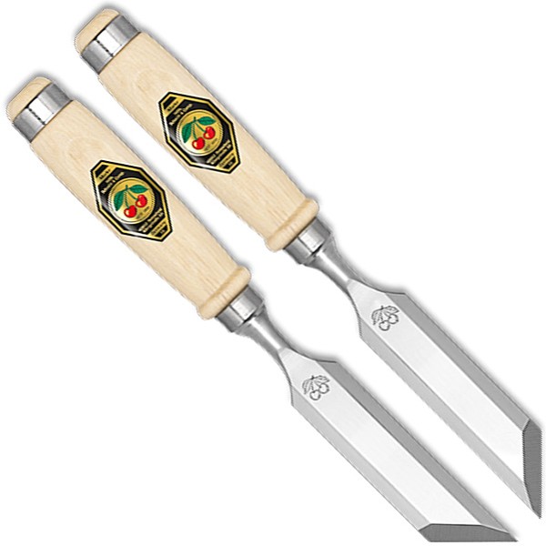 Cặp đục gỗ vát 45 độ Kirschen 1056  trái - phải, made in Germany