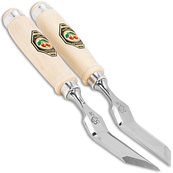 Cặp lưỡi cong Kirschen 1058 vát 45 độ trái – phải