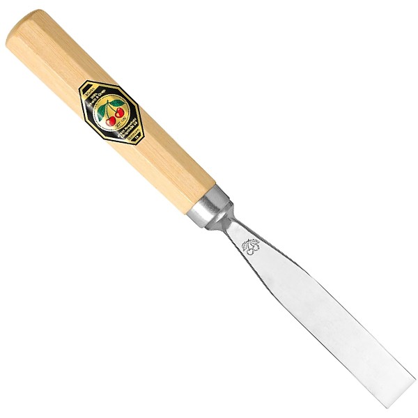 Đục gỗ lưỡi thẳng Kirschen 31010, cán hình bát giác