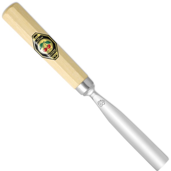 Bildhauerbeitel | Gebogenes HohleisenStich 5 | Achtkantform