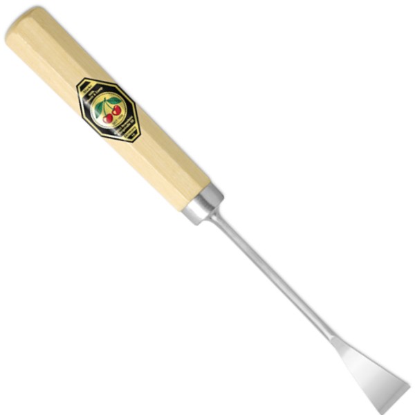 Bildhauerbeitel | Gekröpftes | gerades BalleisenStich 1 | Achtkantform