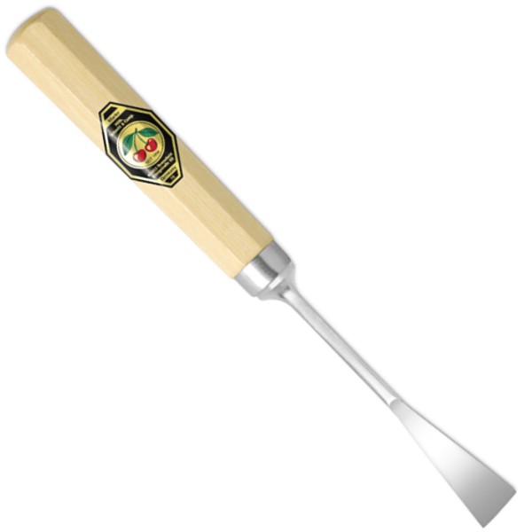 Bildhauerbeitel | Gekröpftes HohleisenStich 6 | Achtkantform