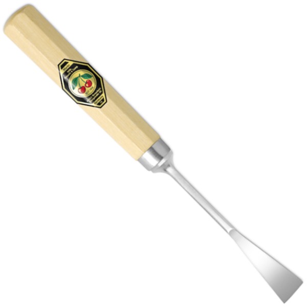 Bildhauerbeitel | Gekröpftes HohleisenStich 8 | Achtkantform