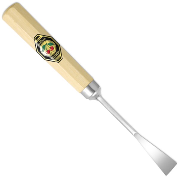 Bildhauerbeitel | Gekröpftes HohleisenStich 9 | Achtkantform