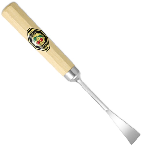 Bildhauerbeitel | Gekröpftes HohleisenStich 11 | Achtkantform