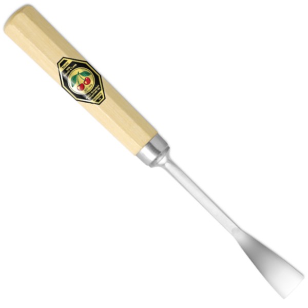 Bildhauerbeitel | Verkehrt gekröpftes HohleisenStich 8 | Achtkantform