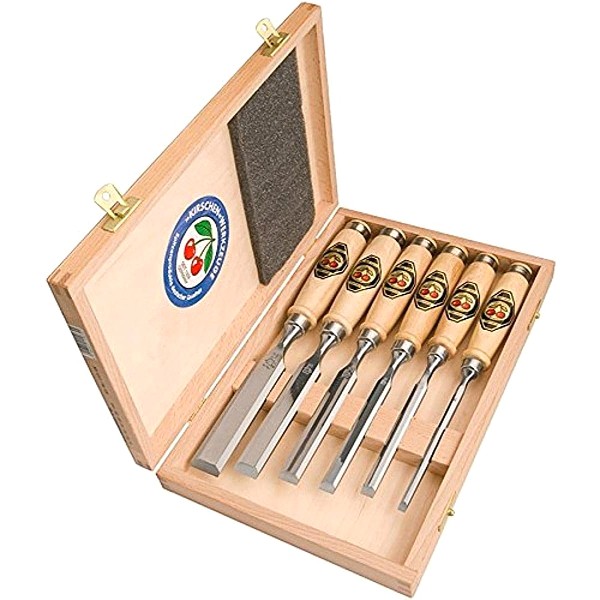 Bildhauerbeitelsatz in Polyestertasche