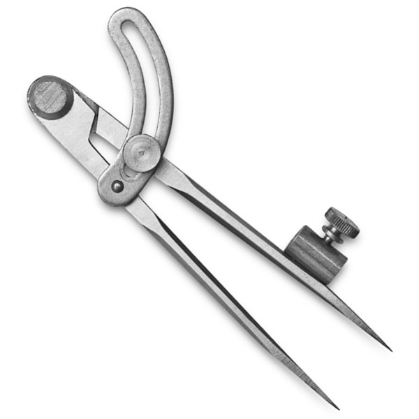 Bogenzirkel mit Bleistifthalter