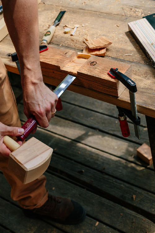 Stechbeitel mit KunststoffheftRetrodesign thumbnail 2