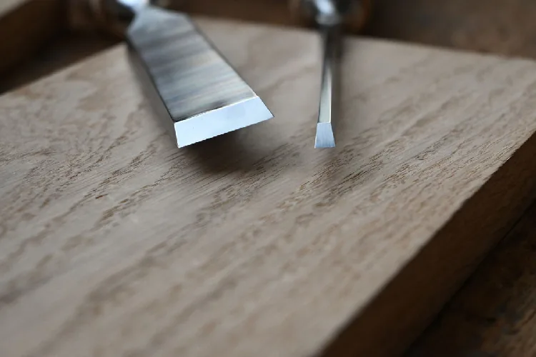 Kirschen firmer chisel with red beech handlefor dovetail joints thumbnail 5