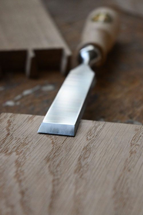 Stechbeitelsatz für Zinkenverbindungen | 6-teiligmit Rotbuchenheft thumbnail 6