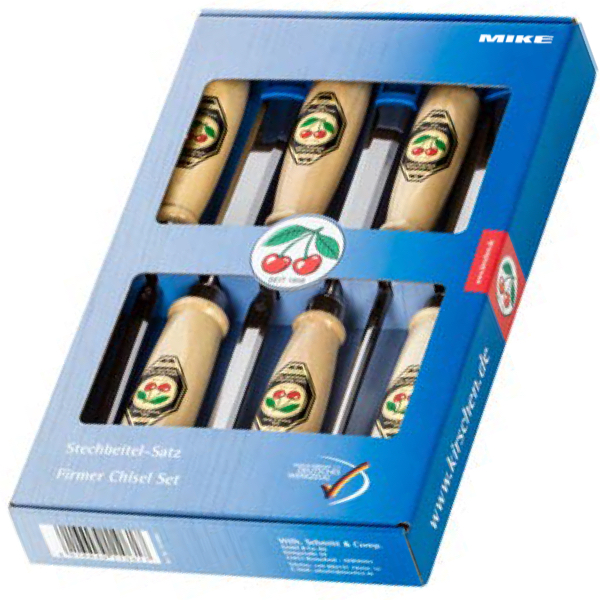 Bộ đục gỗ 6 cây Kirschen 1111 SB size 6-26 mm. Made in Germany