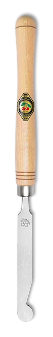 Dao tiện gỗ 20- 26 mm Kirschen 16490-, lưỡi cắt tròn, cán gỗ dài thumbnail 2