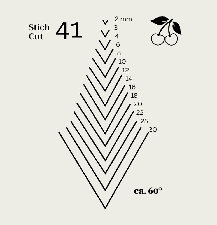 Bildhauerbeitel | Gekröpfter GaißfußStich 41 | Achtkantform thumbnail 3