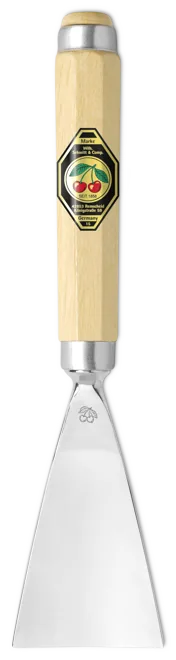 Đục chạm khắc lưỡi thẳng kiểu số 6 Kirschen 31860-, tay cầm gỗ dẻ gai hình bát giác thumbnail 2