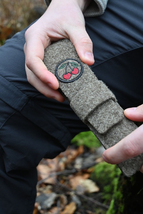 Kerbschnitzmesser in Filztaschemit Weißbuchenheft thumbnail 4