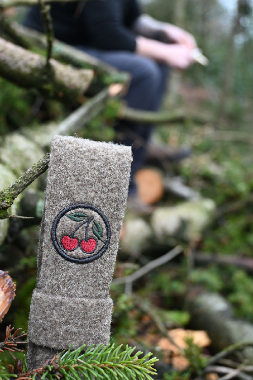 Kerbschnitzmesser in Filztaschemit Weißbuchenheft thumbnail 5