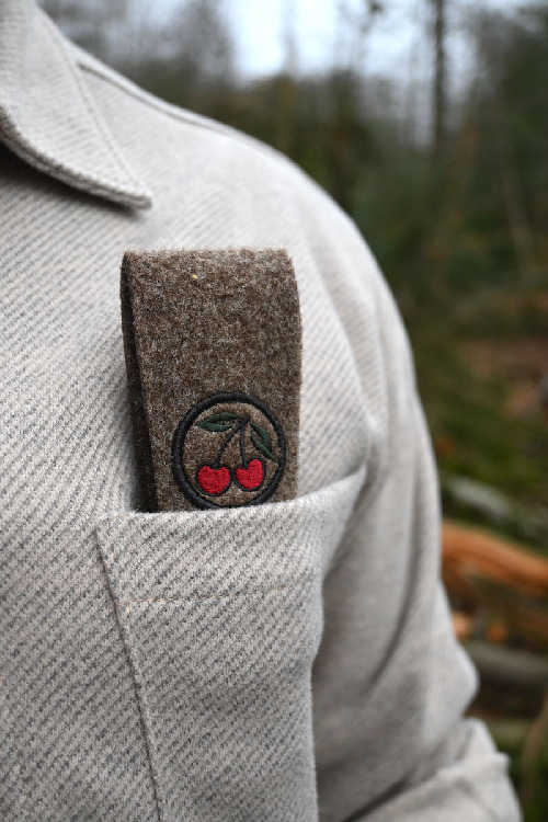 Kerbschnitzmesser in Filztaschemit Weißbuchenheft thumbnail 6