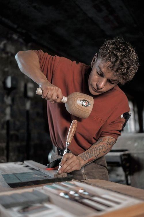 Bildhauerklüpfel | Runder Kopf120 mm thumbnail 3