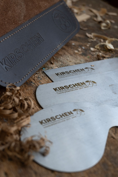 Bộ dao cạo biên dạng phẳng cong Kirschen 3823, gồm 3 cây thumbnail 3