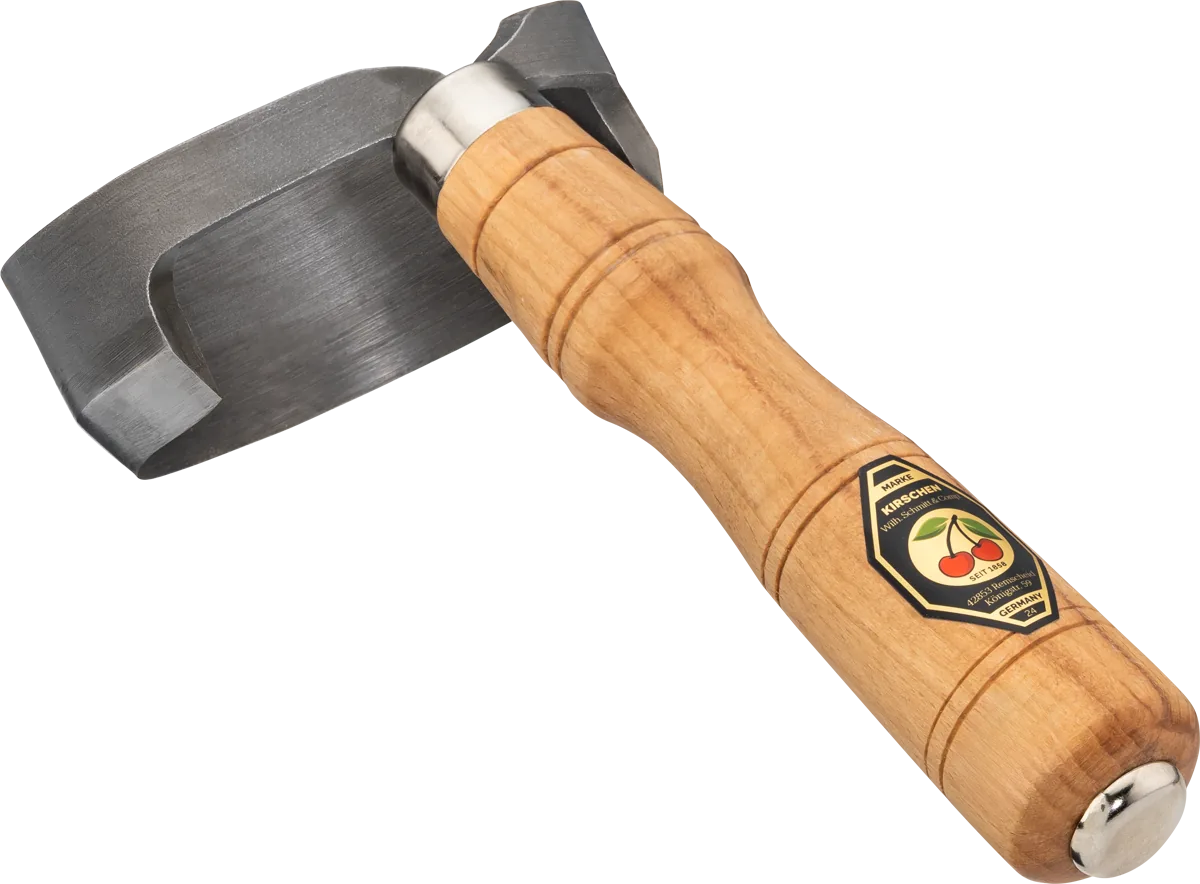 Dao cạo lòng thùng gỗ 1 tay cầm 77mm Kirschen 4018000, góc mài 25°, độ cứng 61 HRC thumbnail 3