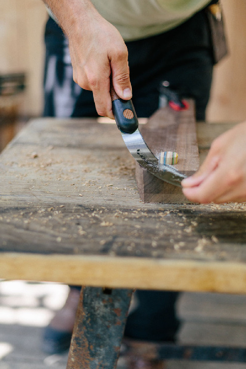 Mini-Feinschnittsäge mit Korkgriff | 185 mm thumbnail 3