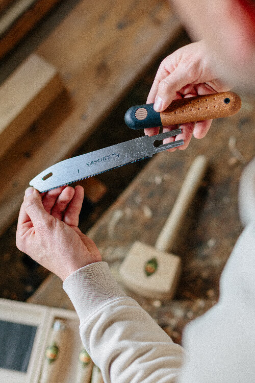 Mini-Feinschnittsäge mit Korkgriff | 185 mm thumbnail 5