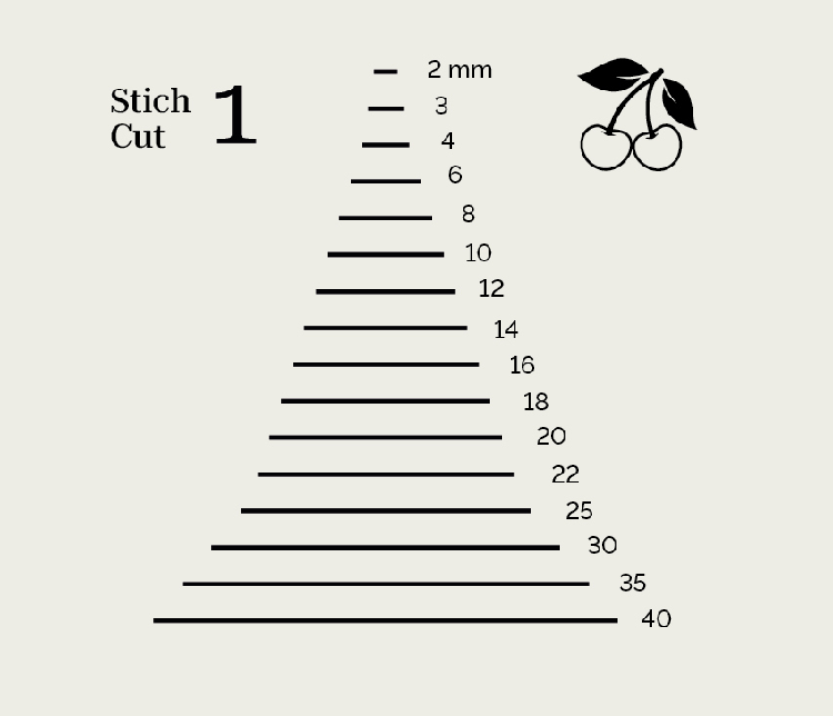Zierschnitzeisen mit Weißbuchenheft | 1,5 mmStich 1 | gerade | Achtkantform thumbnail 2