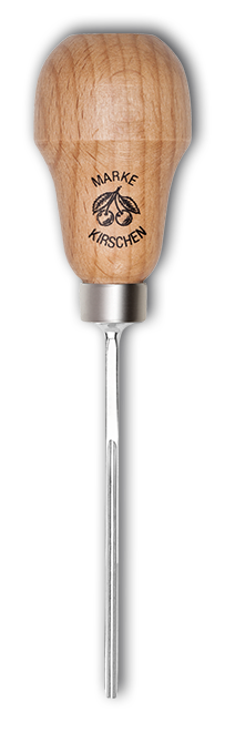 Kerbschnitzbeitel mit RotbuchenheftStich 11 | gerade | tiefrunde Höhlung | Birnenform thumbnail 2
