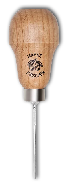Kirschen replacement handle 5711200, straight chisel blade, pear-shaped beech wood handle thumbnail 2