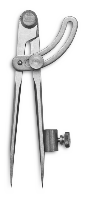 Bogenzirkel mit Bleistifthalter thumbnail 2