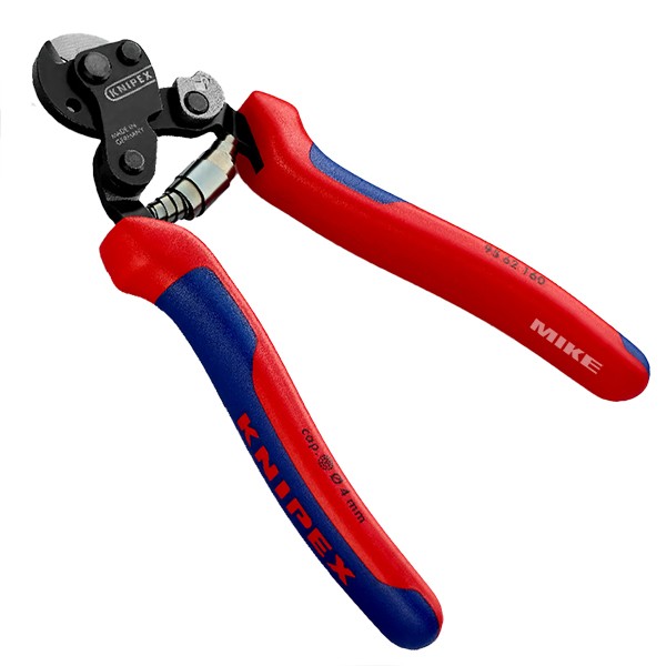 Kìm cắt cáp thép Knipex 95 62 160, đường kính 4.0 - 6.0mm