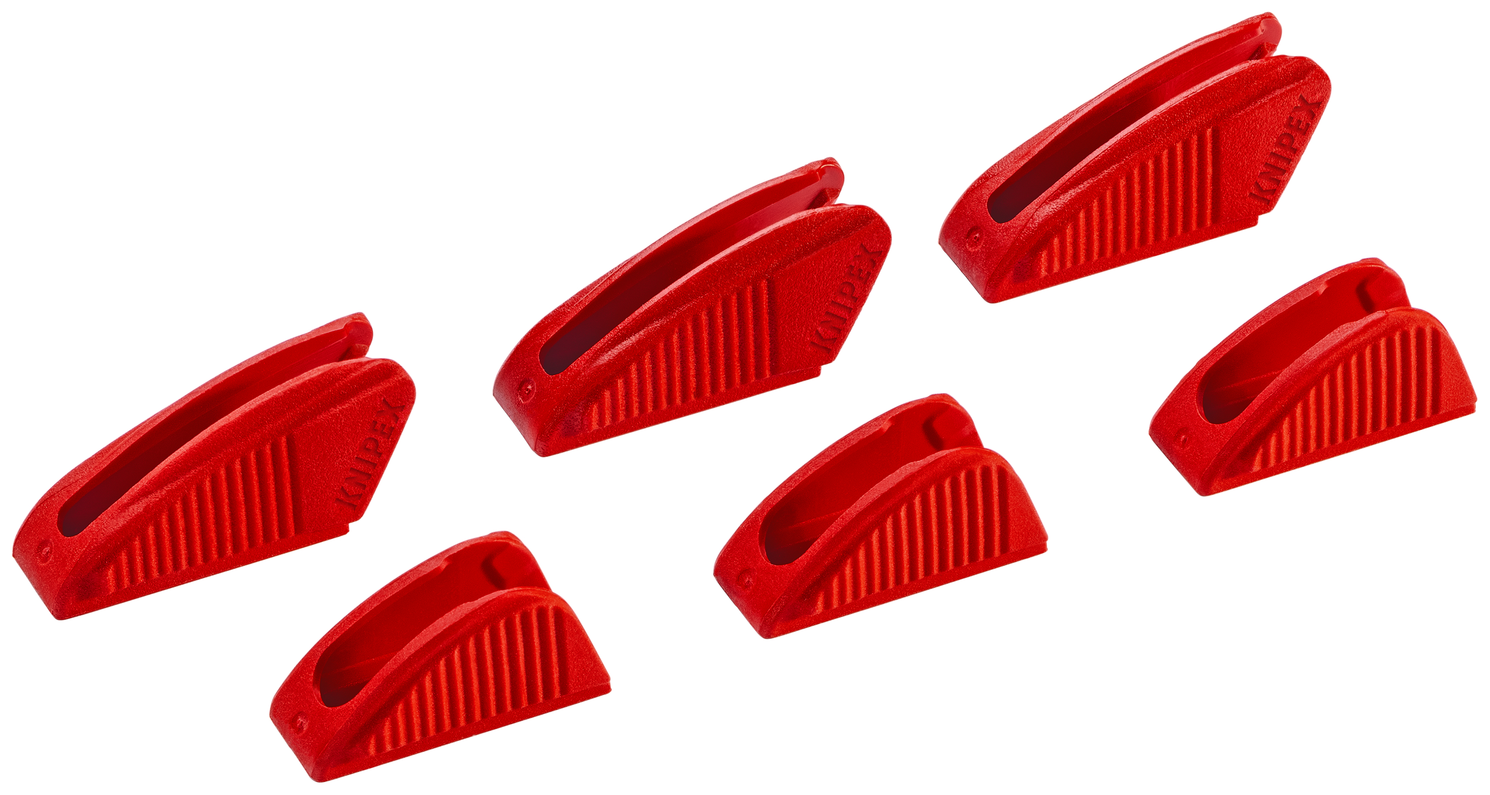 Má kẹp nhựa cho kìm mỏ quạ 200mm KNIPEX 86 09 250 V01 3 pairs of plastic jaws for all 86 XX 250 models bản từ 2018