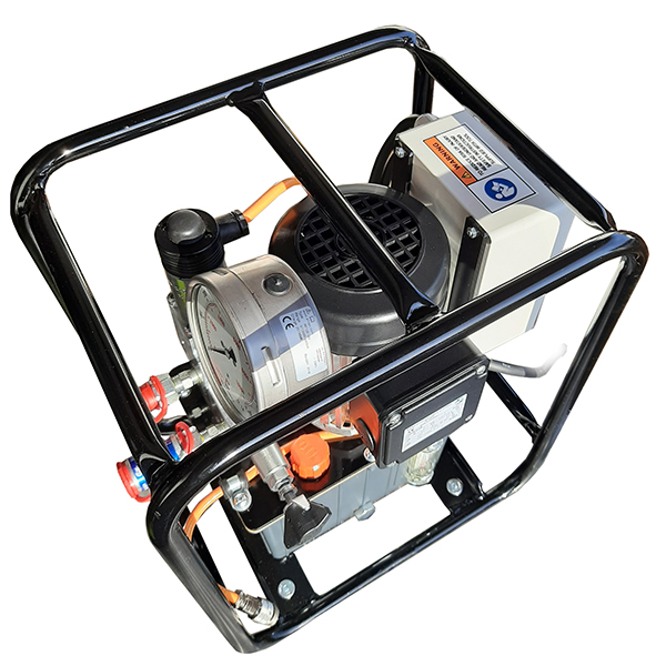 Bơm thủy lực Leva chạy điện, dùng cho máy xiết ốc Alkitronic thumbnail 2