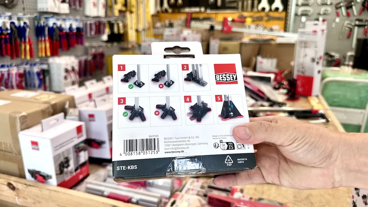 Chan de nho BESSEY STE KBS 1525
