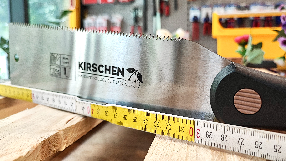 Cưa tay Kirschen Ryoba 4420240 hoạt động theo lực kéo