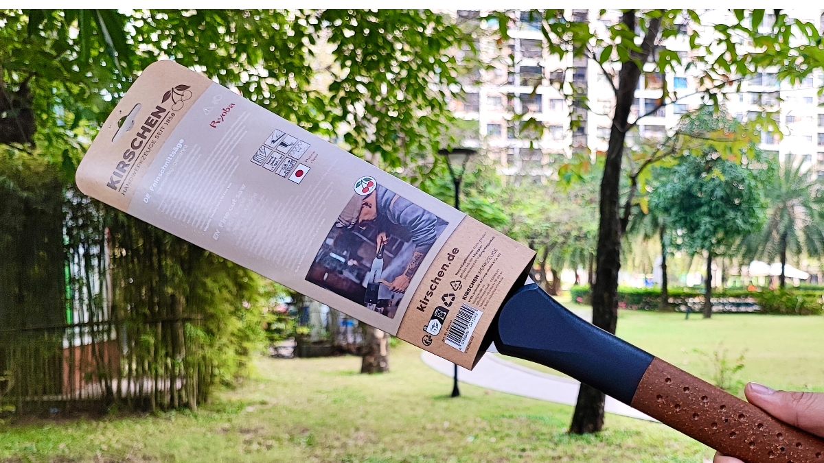 Cưa kéo tay Nhật Ryoba Kirschen 4420240 hai lưỡi răng