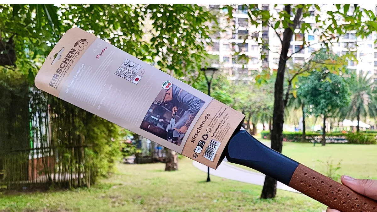 Cưa kéo tay Nhật Ryoba Kirschen 4420240 hai lưỡi răng