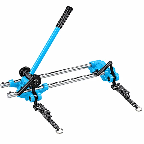 Dụng cụ lắp ghép ống nhựa PVC Ø89–216mm MCC PIS, cơ cấu bánh răng thanh răng
